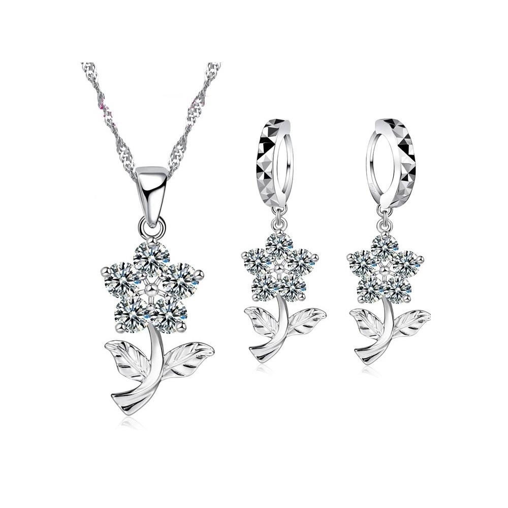 Silver Jewelry Set for Women